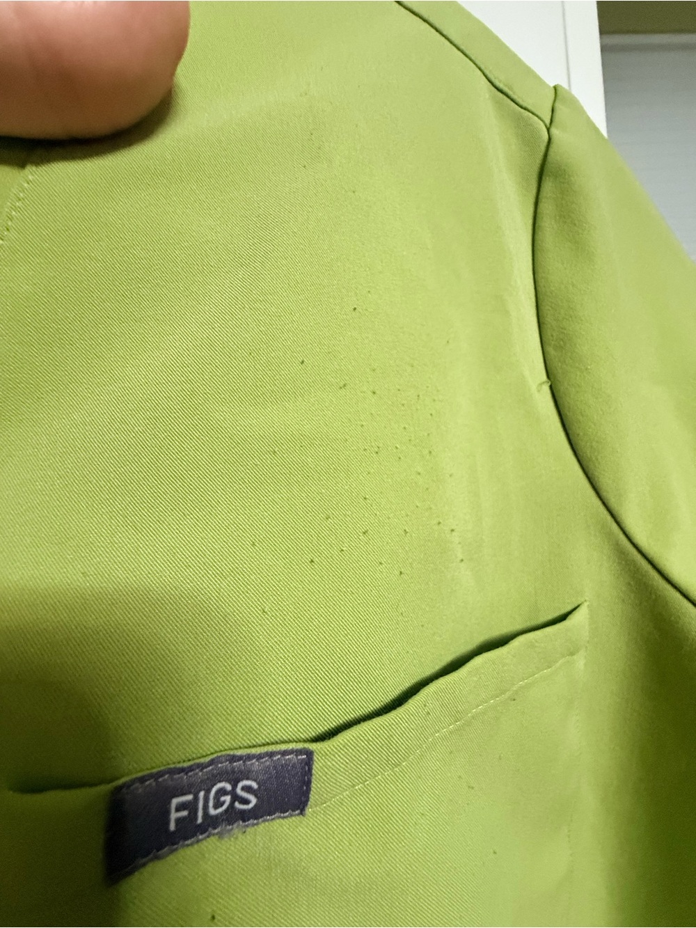 Figs woman’s Matcha Catarina Scrub Top - Picture 3 of 4